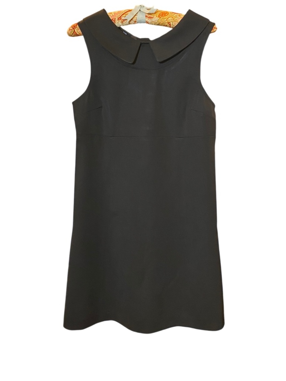 Patrizia Pepe Archival Virgin Wool Collared Layering Shift Dress IT 40 / US 4